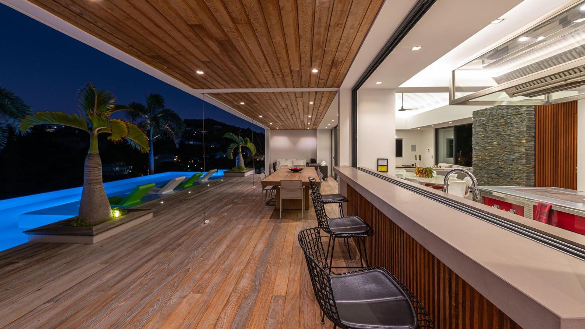 Architecture Jewel Set On A Hillside St. Barthelemy Exterior foto