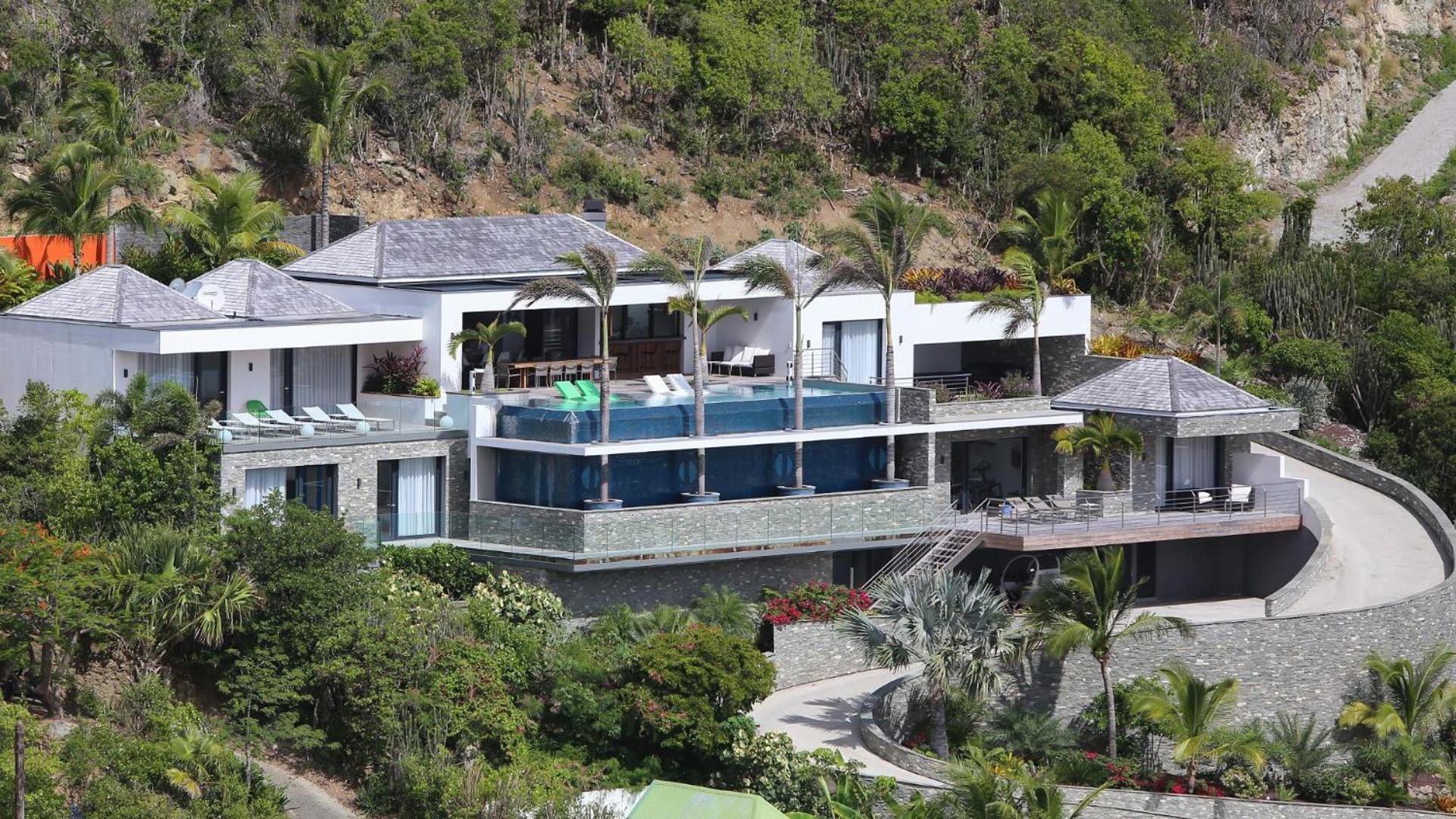 Architecture Jewel Set On A Hillside St. Barthelemy Exterior foto